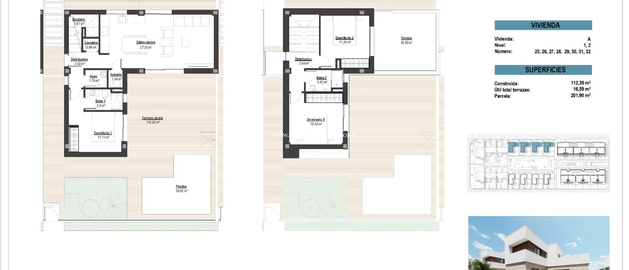 Nouvelle Construction - Villa - Los Alcazares - Serena Golf