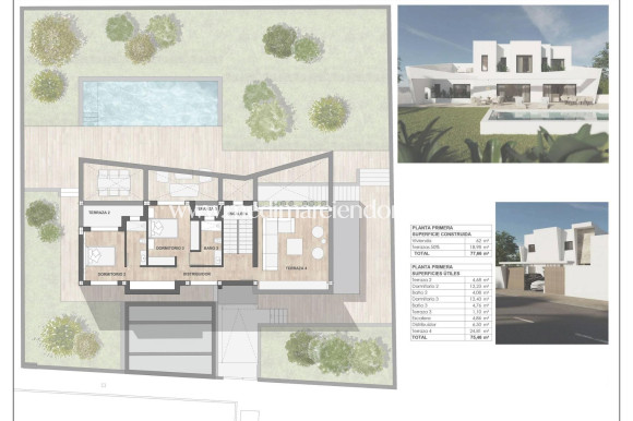 Nouvelle Construction - Villa - Polop - Alberca