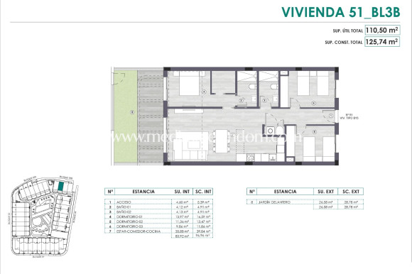 Новостройки - Апартаменты - Monforte del Cid - Alenda Golf