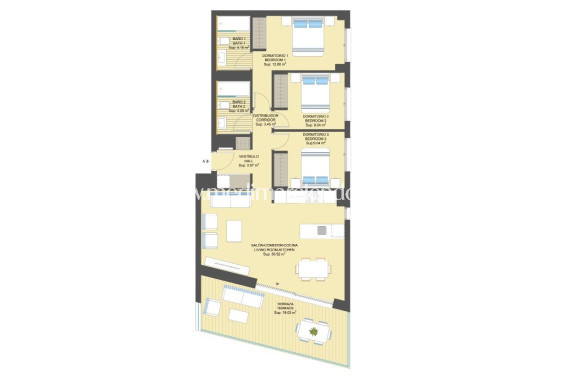 Новостройки - Апартаменты - Orihuela Costa - Campoamor