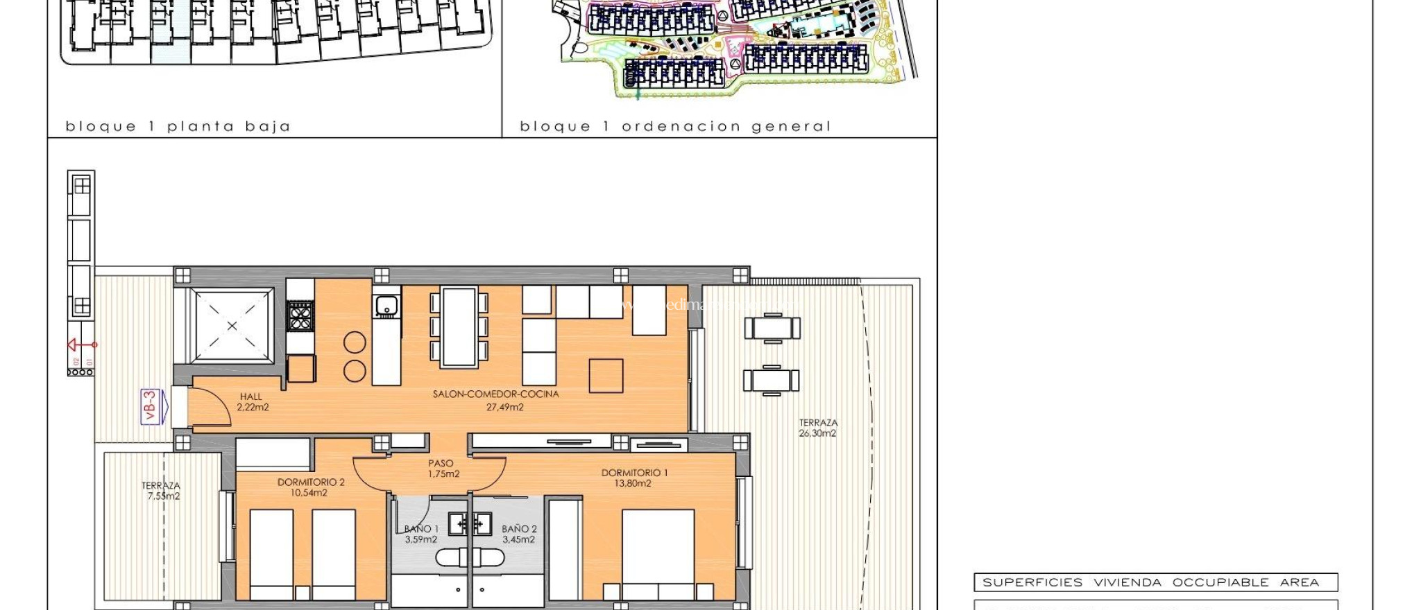 Новостройки - Апартаменты - Orihuela Costa - Playa Flamenca