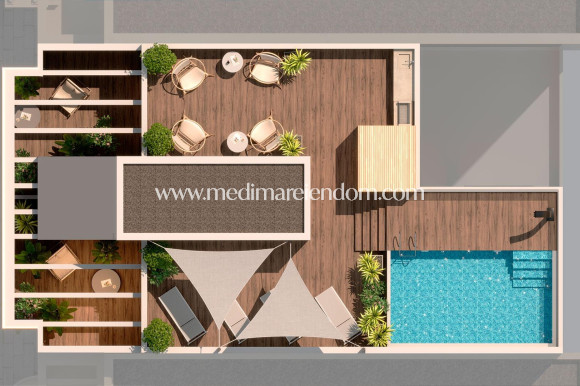 Новостройки - Апартаменты - Torrevieja - Playa del Acequión