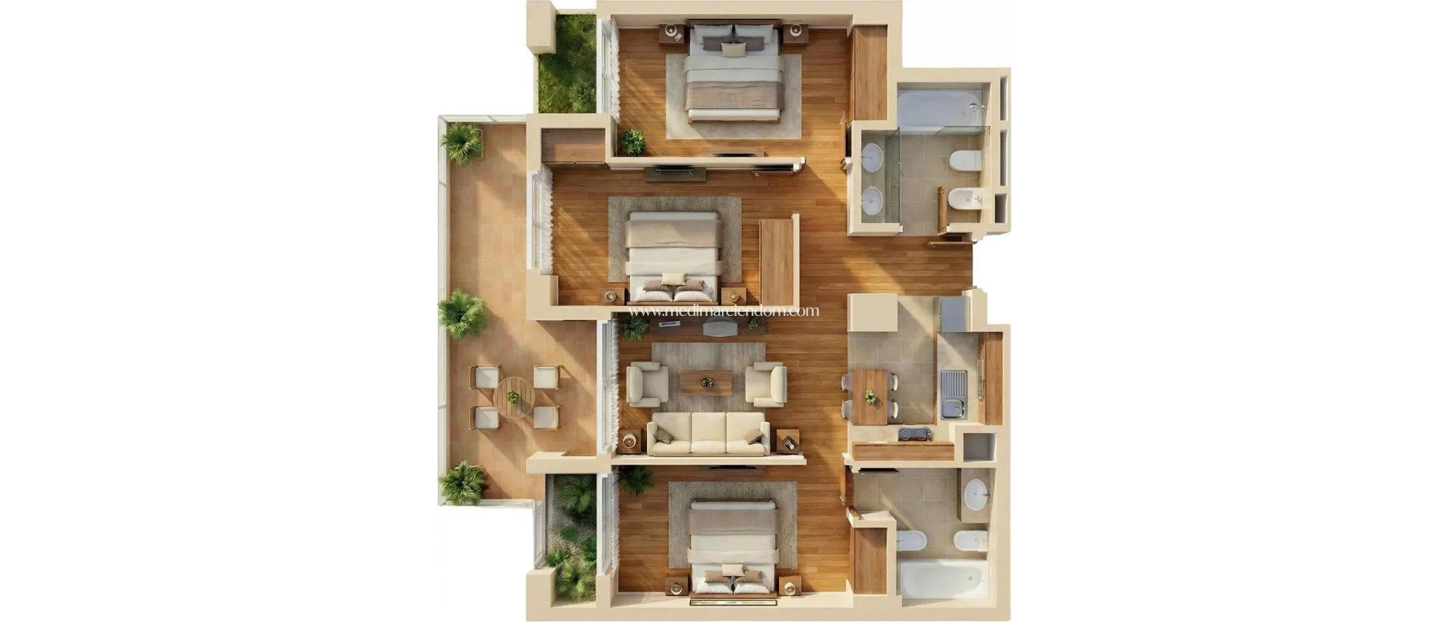 Новостройки - Апартаменты - Vera - Puerto del Rey