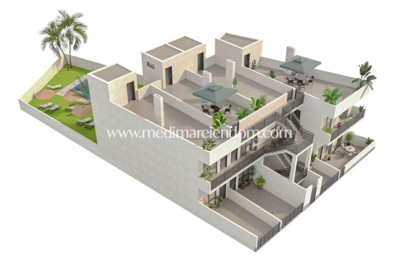 Новостройки - Bungalow - Hondón de las Nieves - La Canalosa