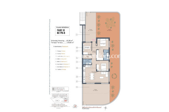 Новостройки - Bungalow - Los Alcazares - La Serena Golf