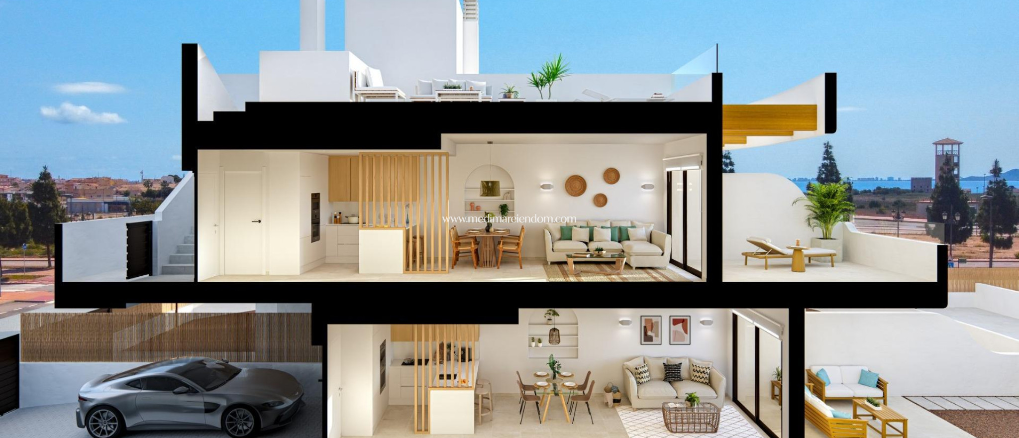 Новостройки - Bungalow - Los Alcazares - Serena Golf