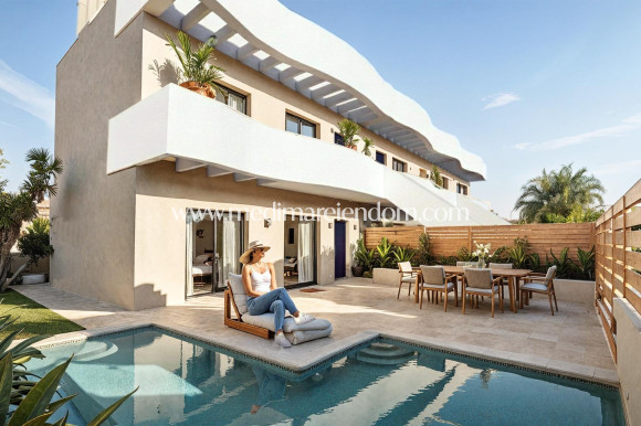 Новостройки - Bungalow - Pilar de la Horadada - parques de Andromeda