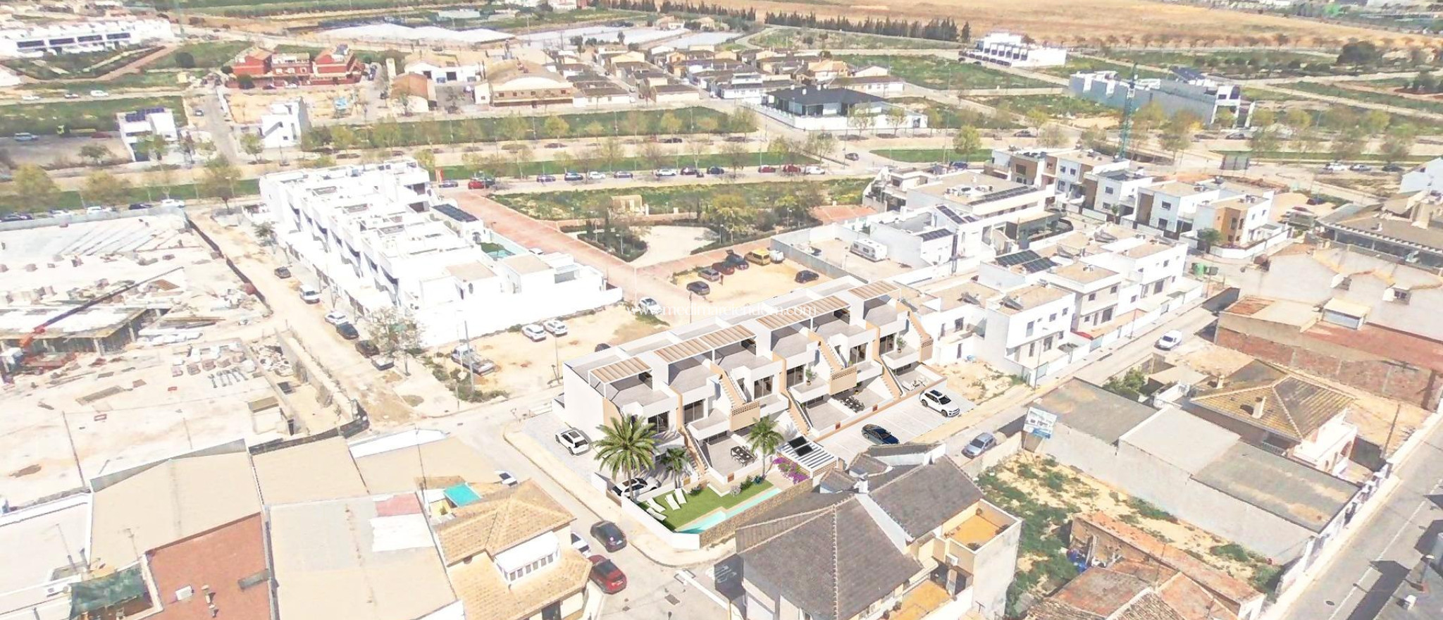 Новостройки - Bungalow - Pilar de la Horadada - pueblo