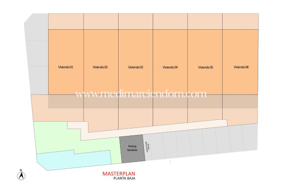 Новостройки - Bungalow - Pilar de la Horadada - pueblo