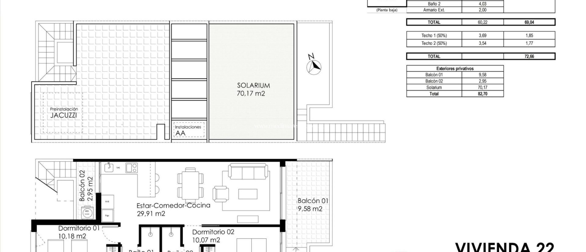 Новостройки - Bungalow - Pilar de la Horadada - pueblo