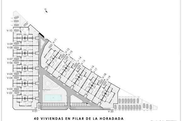 Новостройки - Bungalow - Pilar de la Horadada - pueblo