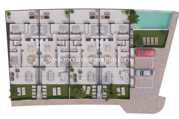 Новостройки - Bungalow - San Pedro del Pinatar - Los Cuarteros