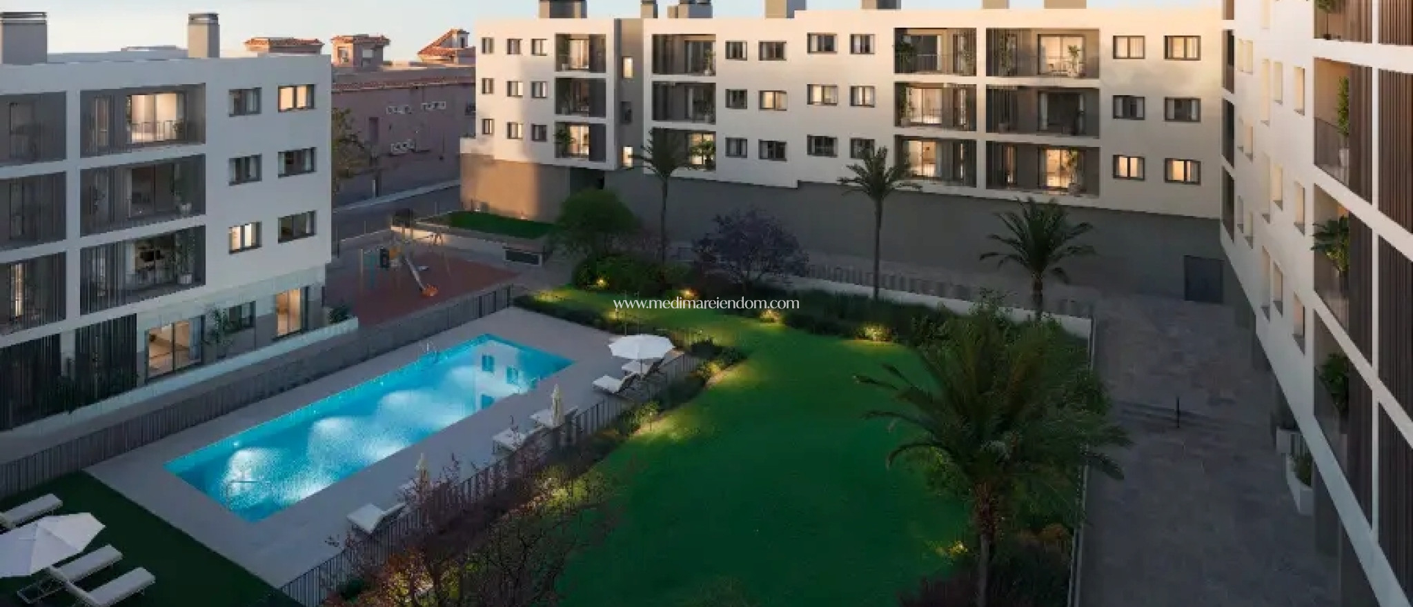 Новостройки - Квартира на первом этаже - Alicante (Alacant)
