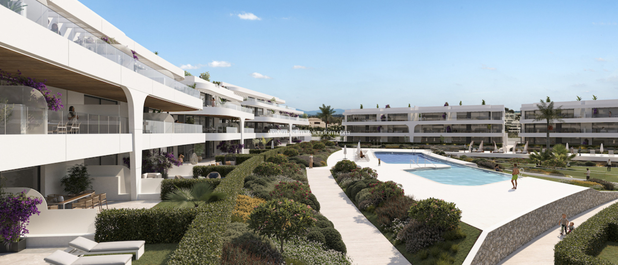 Новостройки - Квартира на первом этаже - Estepona