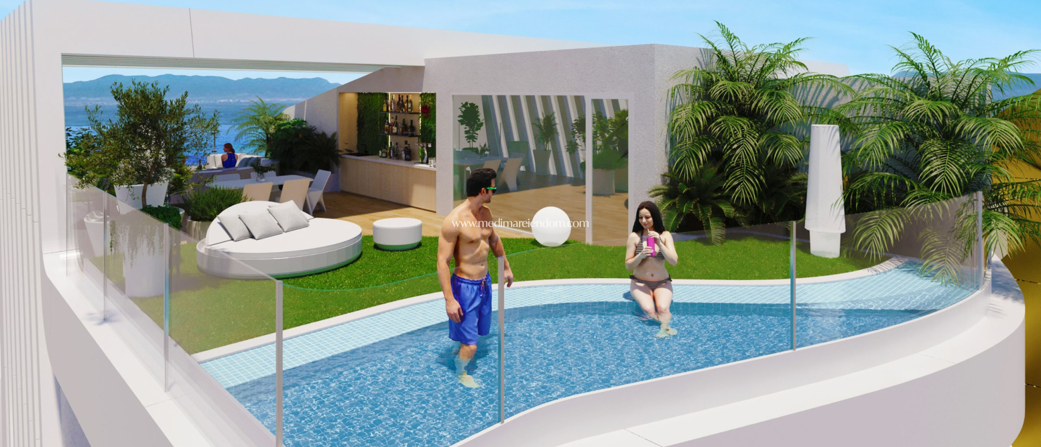 Новостройки - Квартира на первом этаже - La Manga del Mar Menor - La Manga Del Mar Menor