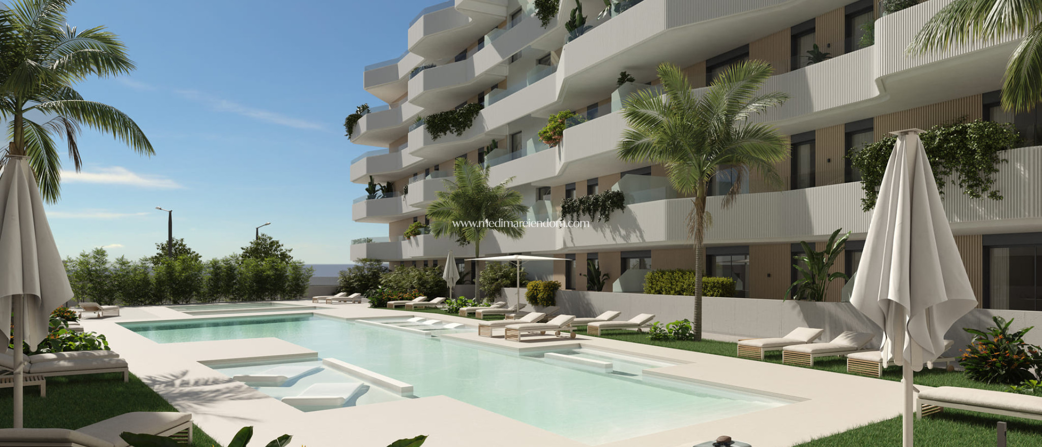 Новостройки - Квартира на первом этаже - Las Lagunas de Mijas