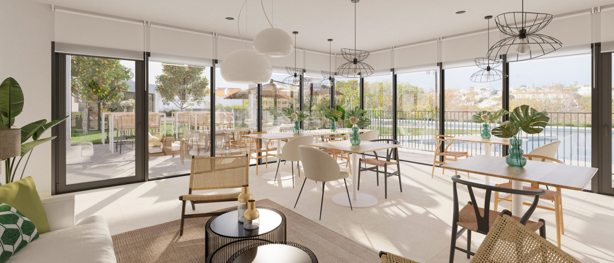 Новостройки - Квартира на первом этаже - Las Lagunas de Mijas