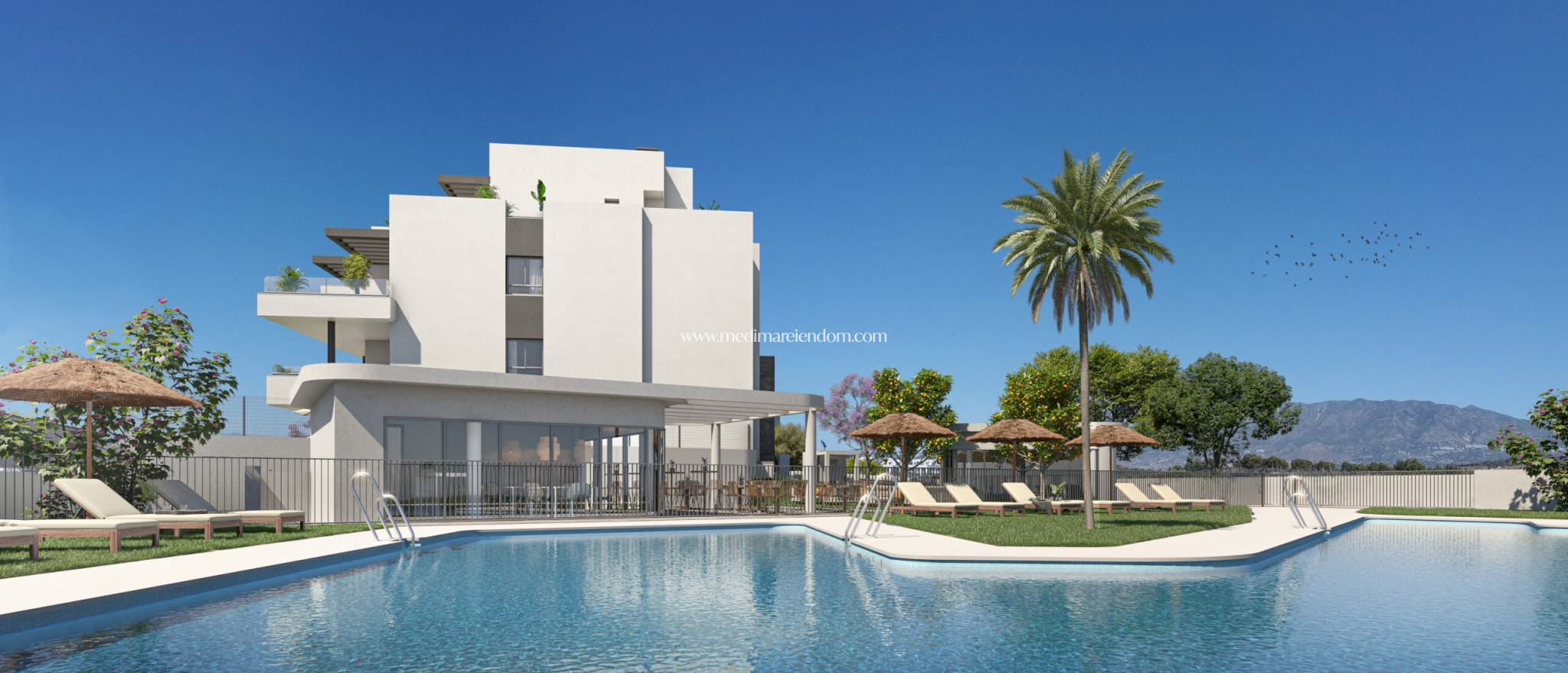 Новостройки - Квартира на первом этаже - Las Lagunas de Mijas