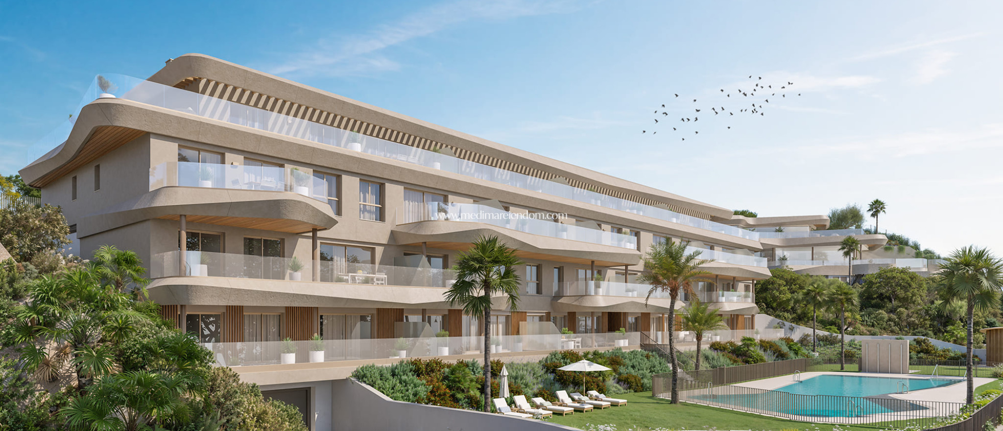 Новостройки - Квартира на первом этаже - Las Lagunas de Mijas