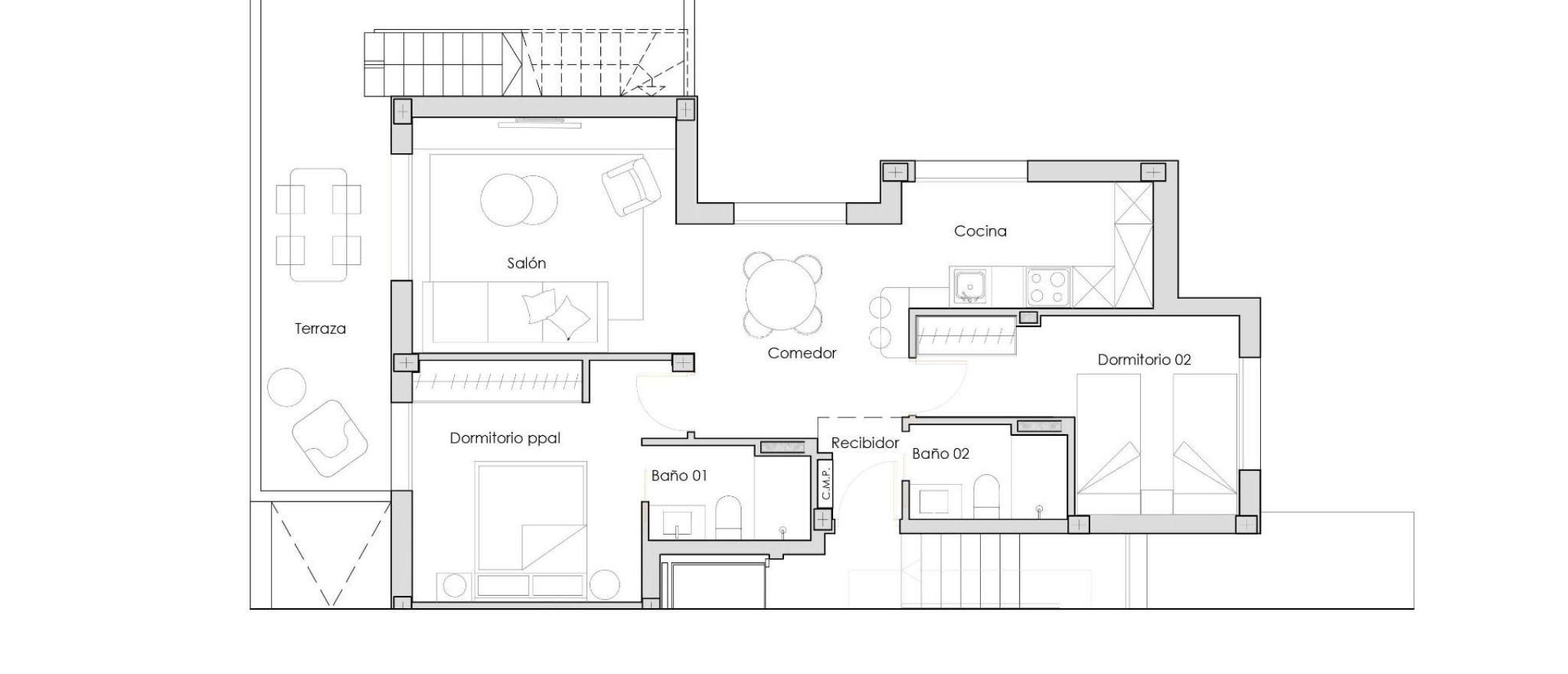 Новостройки - Penthouse - Torre Pacheco - Santa Rosalia Lake And Life Resort