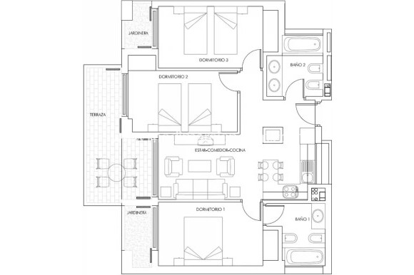 Новостройки - Penthouse - Vera - Puerto del Rey