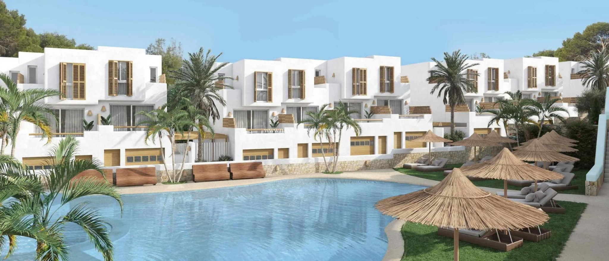 Новостройки - Виллы - El Rafol D'almunia - Urbanizacion La Almunia