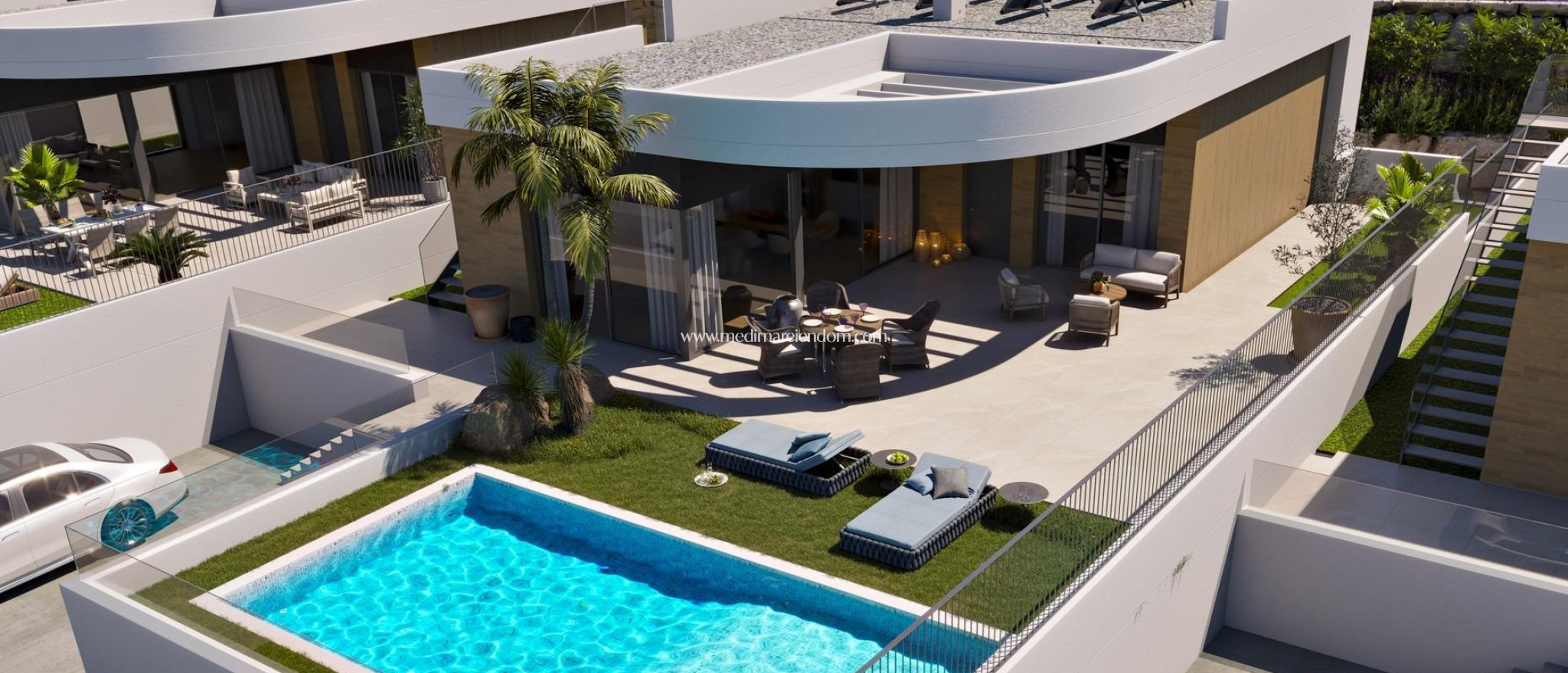 Новостройки - Виллы - Finestrat - Campana Garden