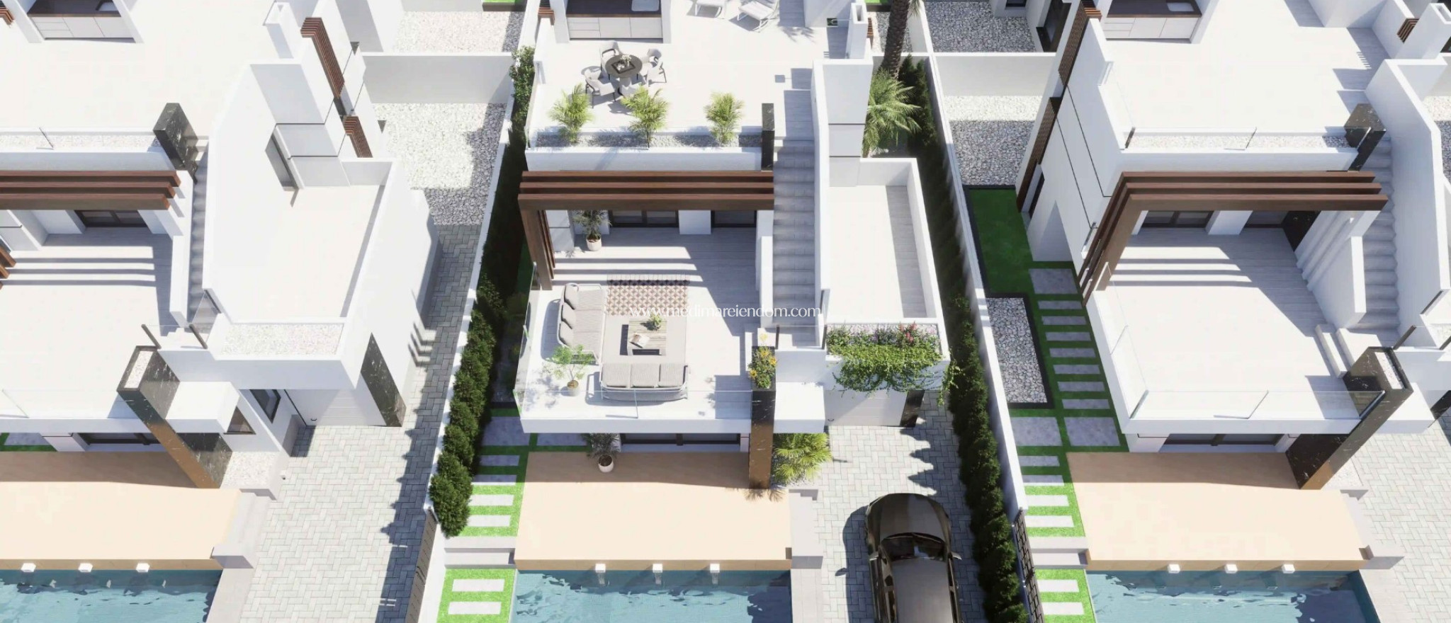 Новостройки - Виллы - Los Alcazares - Playa Del Espejo