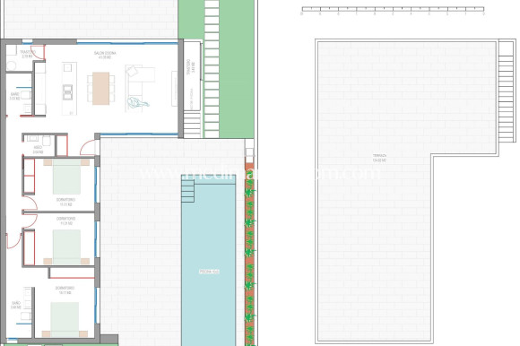 Новостройки - Виллы - Los Alcazares - Serena Golf