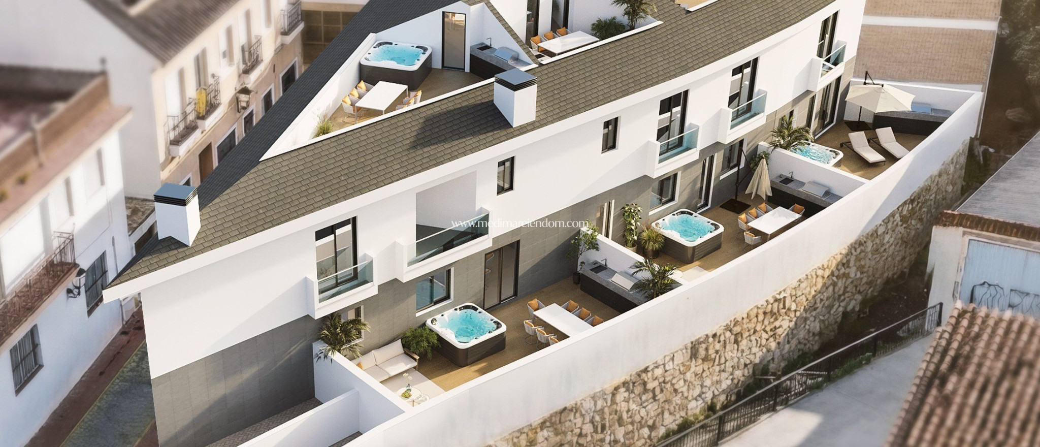 Новостройки - высокий бунгало - Fuengirola