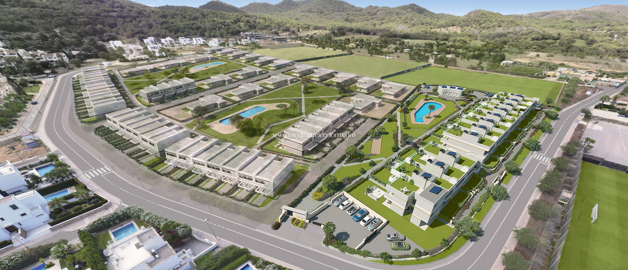 Новостройки - высокий бунгало - La Manga Club - La Manga Del Mar Menor