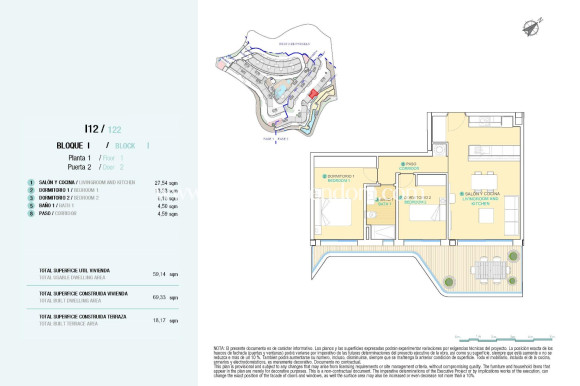 Nowo zbudowane - Apartament - Aguilas - Isla Del Fraile