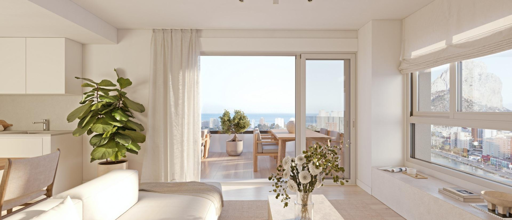 Nowo zbudowane - Apartament - Calpe - El Saladar