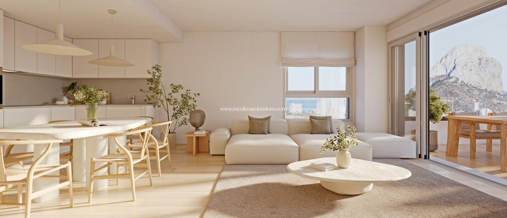 Nowo zbudowane - Apartament - Calpe - El Saladar