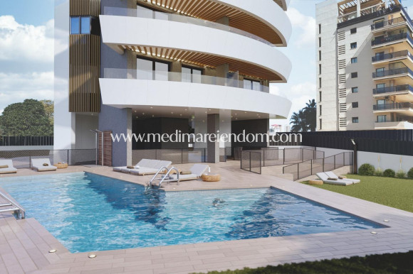 Nowo zbudowane - Apartament - Calpe - Playa Cantal Roig