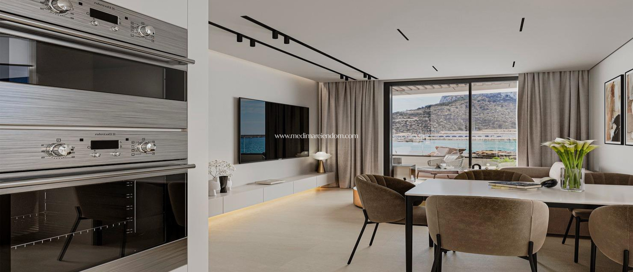 Nowo zbudowane - Apartament - Calpe - Playa Cantal Roig