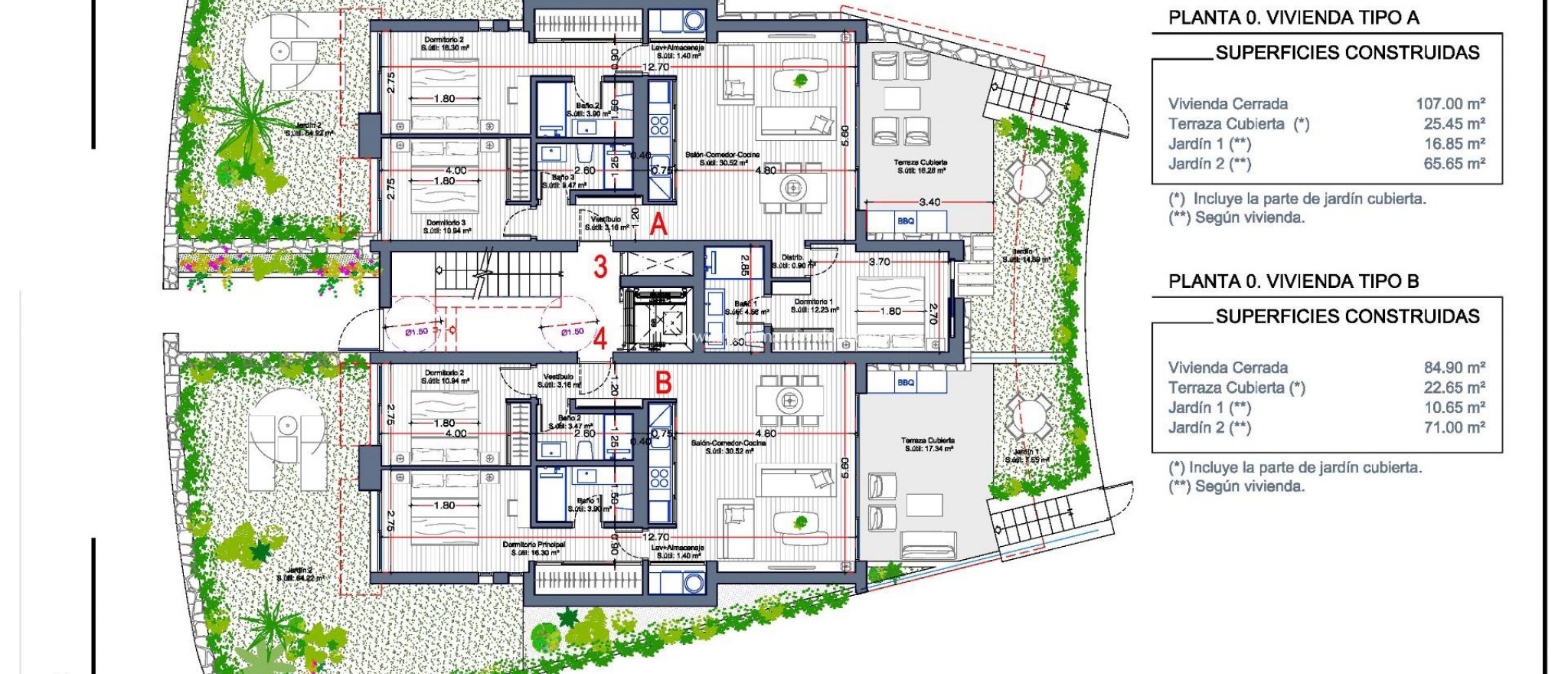 Nowo zbudowane - Apartament - Cartagena - La Manga Del Mar Menor