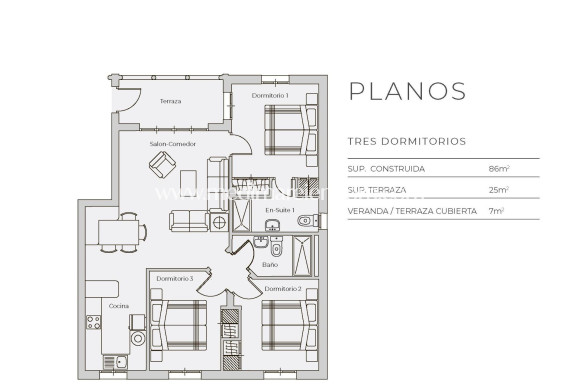 Nowo zbudowane - Apartament - Cuevas Del Almanzora - Desert Spring Golf