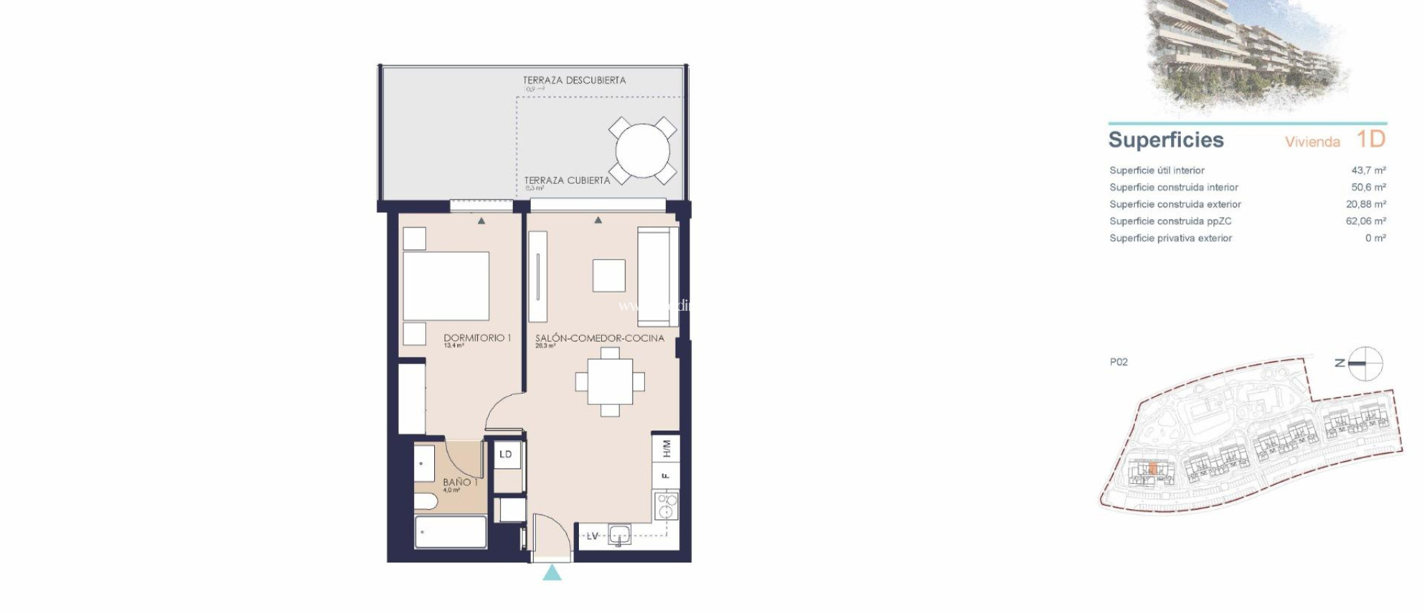 Nowo zbudowane - Apartament - Denia - Playa de La Almadraba