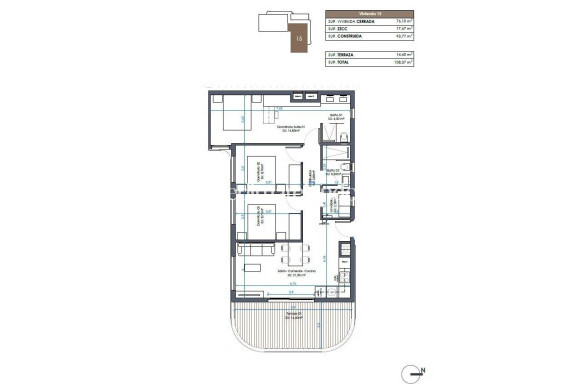 Nowo zbudowane - Apartament - Guardamar del Segura - Camino del Puerto