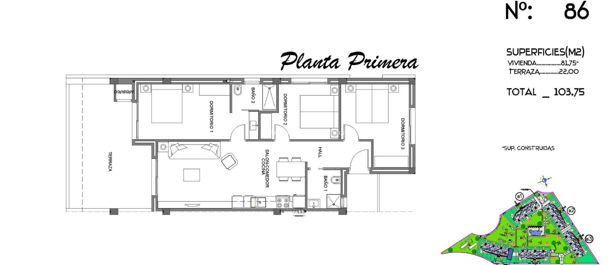 Nowo zbudowane - Apartament - Guardamar del Segura - El Raso