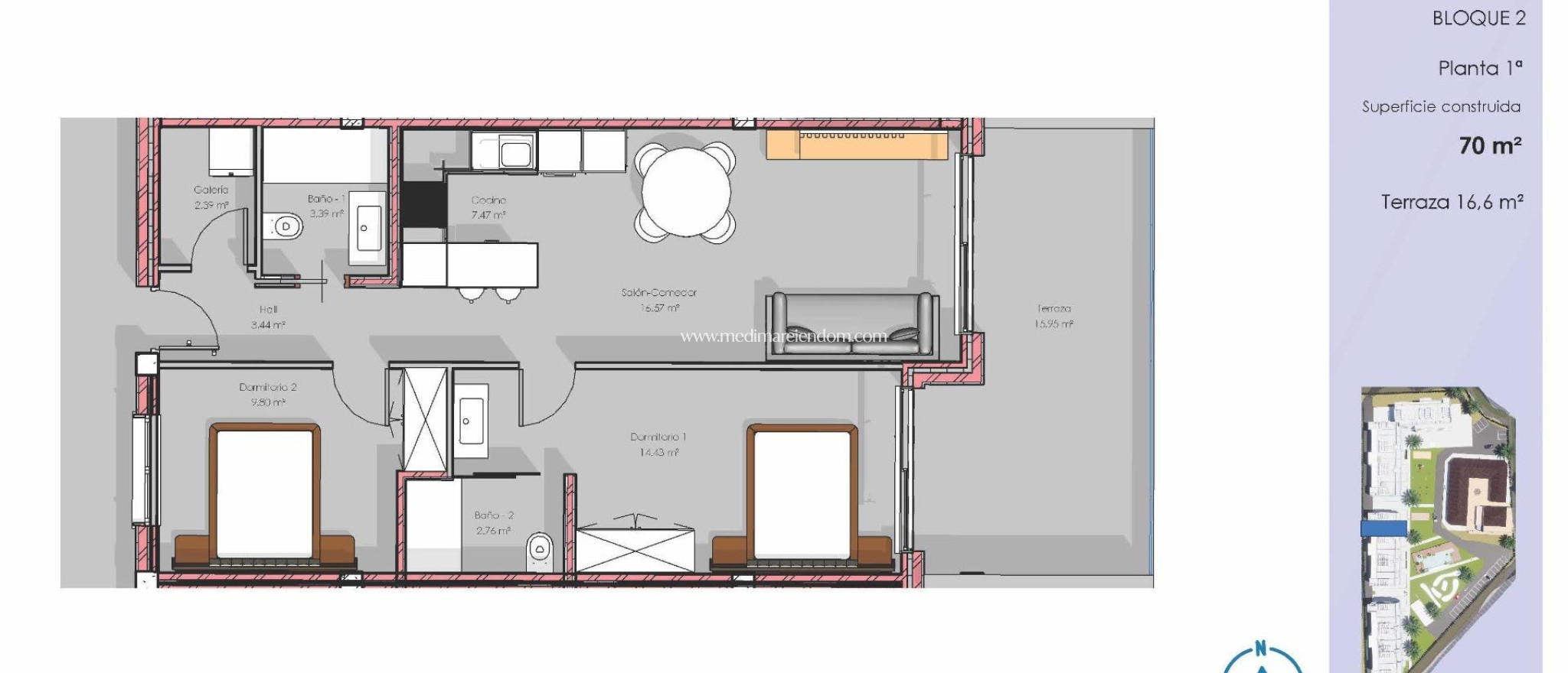 Nowo zbudowane - Apartament - Guardamar del Segura - El Raso