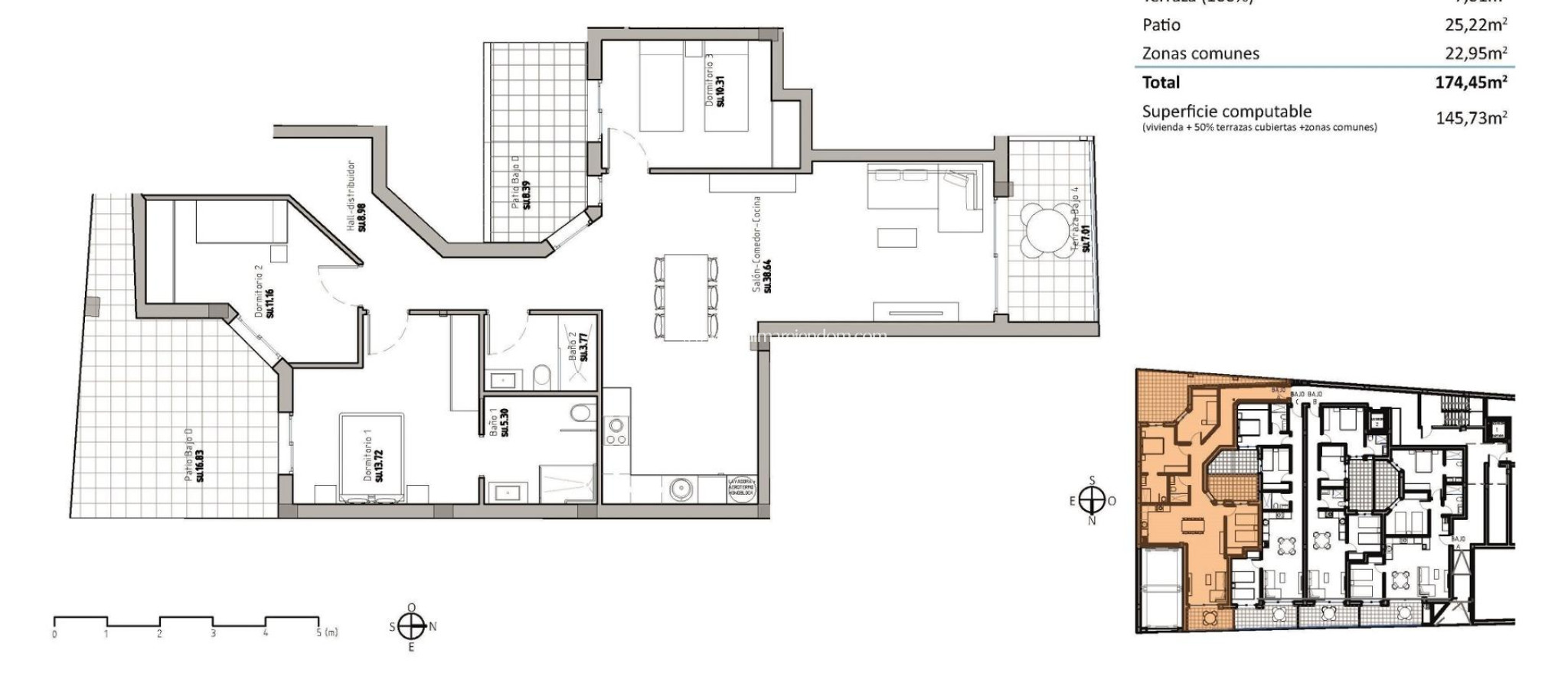 Nowo zbudowane - Apartament - Guardamar del Segura - Pueblo