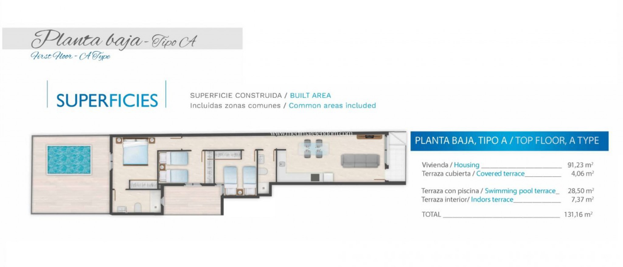 Nowo zbudowane - Apartament - Guardamar del Segura - Pueblo