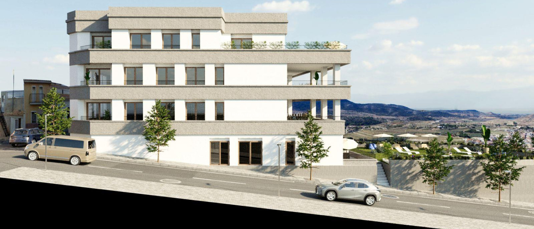 Nowo zbudowane - Apartament - Hondón de las Nieves