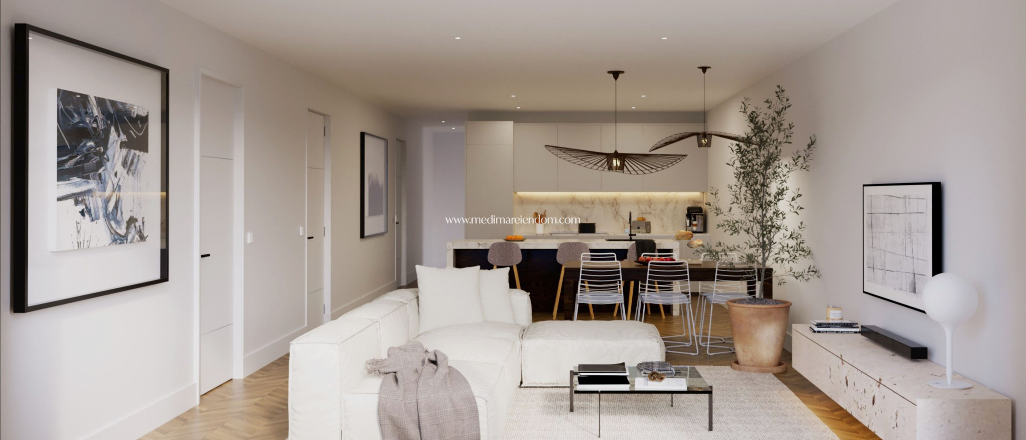 Nowo zbudowane - Apartament - Hondón de las Nieves