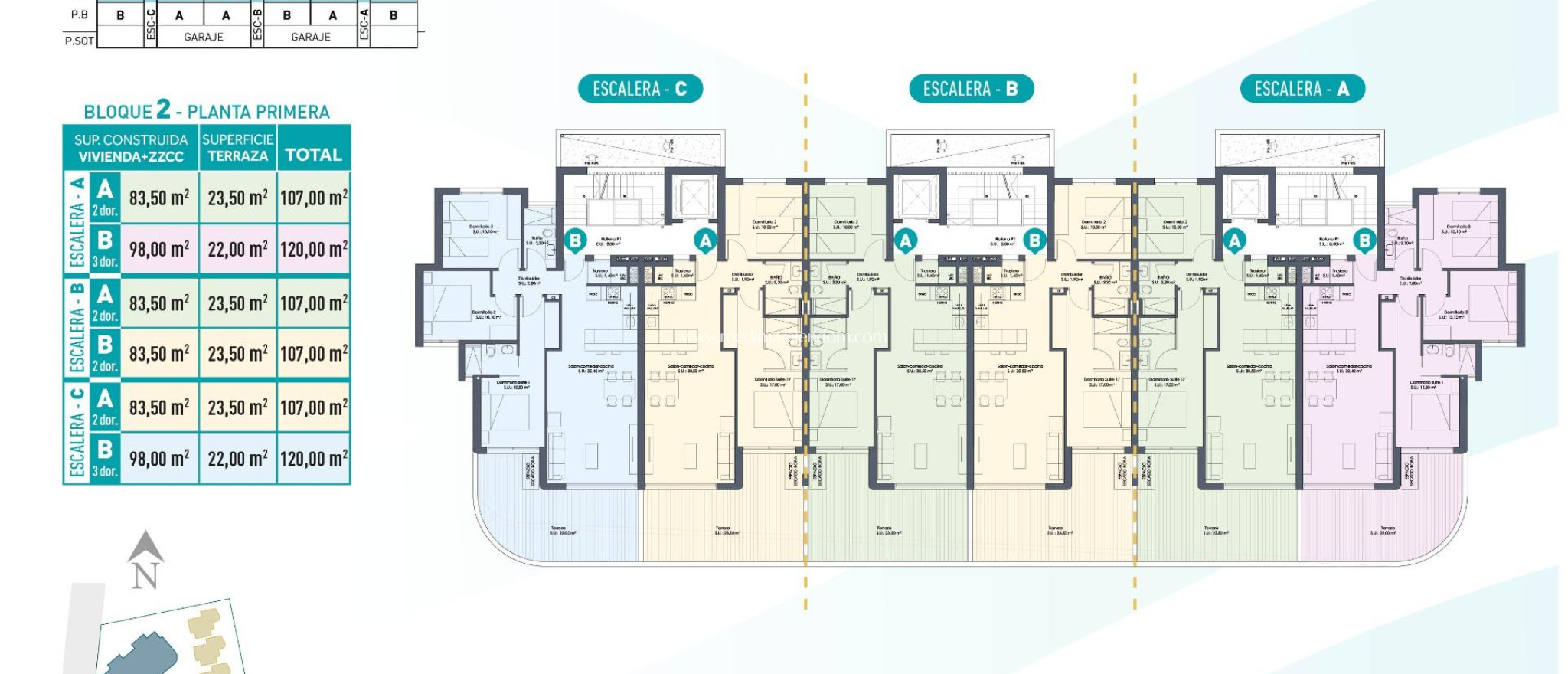 Nowo zbudowane - Apartament - Los Alcazares - Serena Golf