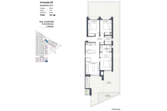 Nowo zbudowane - Apartament - Los Alcazares - Serena Golf