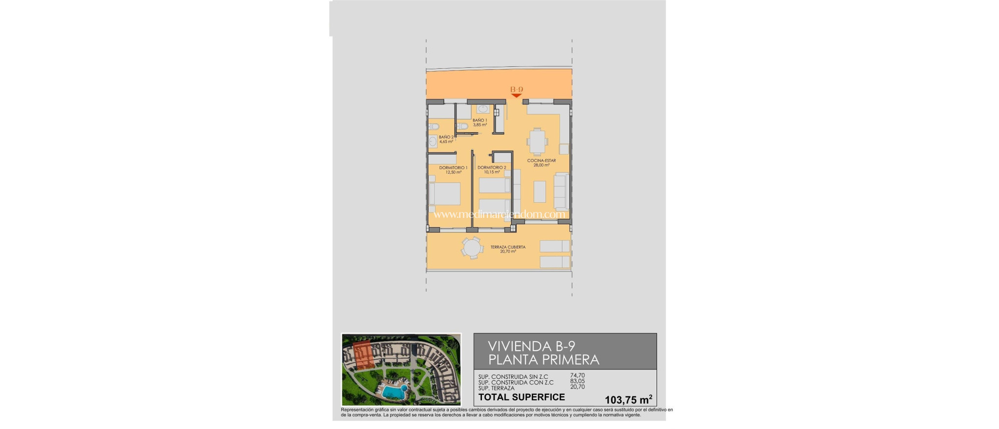 Nowo zbudowane - Apartament - Los Alcazares - Serena Golf