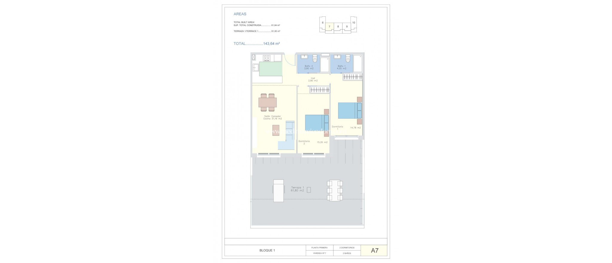 Nowo zbudowane - Apartament - Orihuela Costa - Las Filipinas